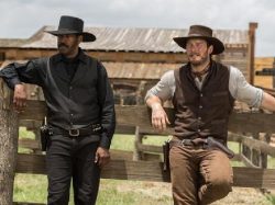 "The Magnificant Seven" with Denzel Washington and Chris Pratt Sept 23, 2016